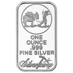 1 oz Prospector Silver Bar .999 Fine