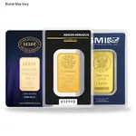 Default 1 oz Random Brand Gold Bar .999+ Fine (In Assay)