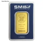 1 oz Random Brand Gold Bar .999+ Fine (In Assay)