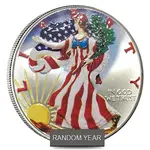 1 oz Silver American Eagle $1 Colorized Coin (Random Year)