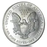 1 oz Silver American Eagle $1 Colorized Coin (Random Year)