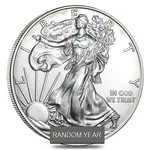 1 oz Silver American Eagle (Cull, Damaged, Circulated, Cleaned)