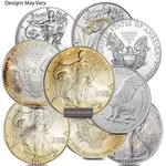 American 1 oz Silver American Eagle (Cull, Damaged, Circulated, Cleaned)