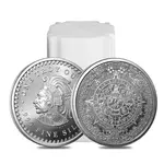 1 oz Silver Aztec Calendar Round .999 Fine