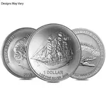 Default 1 oz Silver Coin Random Mint .999+ Fine BU/Proof