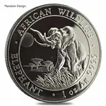 1 oz Silver Coin Random Mint .999+ Fine (Milky, Scruffy, Toned)