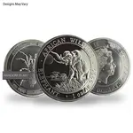 Default 1 oz Silver Coin Random Mint .999+ Fine (Milky, Scruffy, Toned)