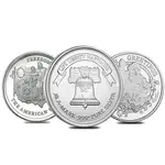 Generic 1 oz Silver Generic Rounds .999 Fine