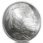 1 oz Silver Generic Rounds .999 Fine