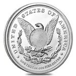 1 oz Sunshine Mint Morgan Dollar Design Silver Round .999 Fine