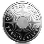 1 oz Sunshine Mint Silver Round .999 Fine
