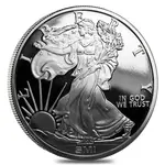 Default 1 oz Sunshine Mint Walking Liberty Design Silver Round .999 Fine