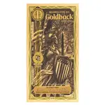 Default 1 Washington D.C. Goldback 1/1000 oz 24K Gold Foil Aurum Note