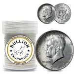 $10 Face Value 1964 Kennedy Half Dollars 90% Silver 20-Coin Roll (Circulated)