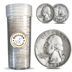 $10 Face Value Washington Quarters 90% Silver 40-Coin Roll