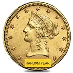 $10 Gold Eagle Liberty Head - Almost Uncirculated AU (Random Year)