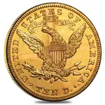 $10 Gold Eagle Liberty Head - Ex Jewelry (Random Year)
