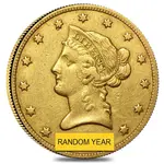 $10 Liberty Gold Eagle Coin (Extra Fine)