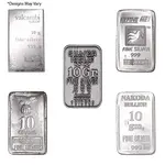 Default 10 gram Generic Silver Bar .999 Fine