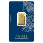 10 gram Gold Bar PAMP Suisse Lady Fortuna Veriscan .9999 Fine (In Assay)