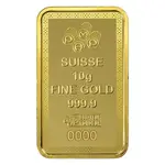 10 Gram PAMP Suisse Ayat Al Kursi Gold Bar .9999 Fine (in Assay)