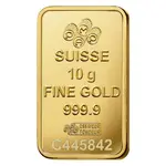10 gram PAMP Suisse Rosa Gold Bar .9999 Fine (In Assay)