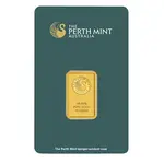 10 gram Perth Mint Gold Bar .9999 Fine (In Assay)