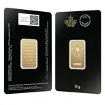 Default 10 Gram Royal Canadian Mint RCM Wafer Gold Bar .9999 Fine (in Assay)