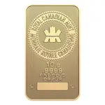 10 Gram Royal Canadian Mint RCM Wafer Gold Bar .9999 Fine (in Assay)