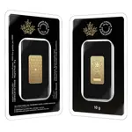 10 Gram Royal Canadian Mint RCM Wafer Gold Bar .9999 Fine (in Assay)