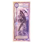 10 Idaho Goldback 1/100 oz 24K Gold Foil Aurum Note