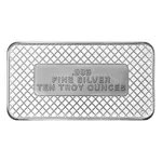 10 oz American Flag Silver Bar .999 Silver (Sealed)