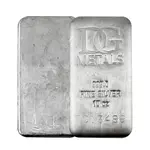 10 oz Dillon Gage Metals (DG) Silver Cast Bar .999 Fine
