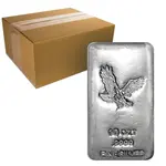 10 oz Eagle Design Silver Cast Bar .9999 Fine