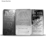Generic 10 oz Generic Silver Bar .999 Fine