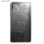 10 oz Generic Silver Bar .999 Fine