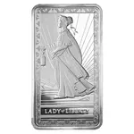Default 10 oz PAMP Lady of Liberty Silver Bar .999 Fine