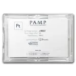 10 oz PAMP Suisse Lady Fortuna Platinum Bar .999+ Fine (In Assay)