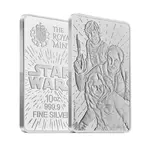 10 oz Royal Mint Star Wars Light Side Silver Bar .9999 Fine