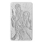 Default 10 oz Royal Mint Star Wars Light Side Silver Bar .9999 Fine