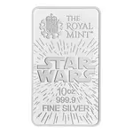 10 oz Royal Mint Star Wars Light Side Silver Bar .9999 Fine