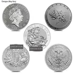 Default 10 oz Silver Coin Random Mint .999+ Fine BU/Proof