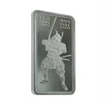 10 oz Silver Samurai Warrior Bar .999 Fine