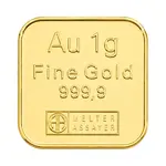 10 x 1 gram Goldseed Argor Heraeus Gold Bar .9999 Fine (In Assay)