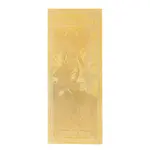 100 Arizona Goldback 1/10 oz 24K Gold Foil Aurum Note