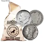 $100 Face Value Bag - 1,000 Coins - 90% Silver Dimes 10c (Circulated, Random Design)