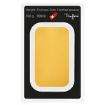 100 gram Argor Heraeus Gold Bar .9999 Fine (In Assay)