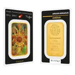 Default 100 gram Argor Heraeus Kinebar Gold Bar .9999 Fine (In Assay)
