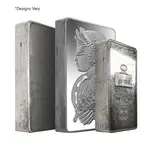 Default 100 gram Generic Silver Bars .999 Fine