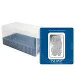 100 gram PAMP Suisse Lady Fortuna Silver Bar .999 Fine (In Assay)